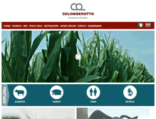 Tablet Screenshot of colomberotto.it